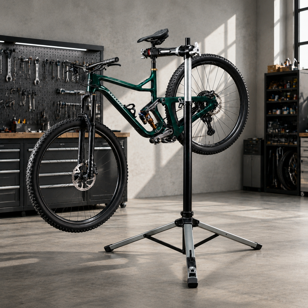 AeroLift A100 Pneumatic Bike Service Stand